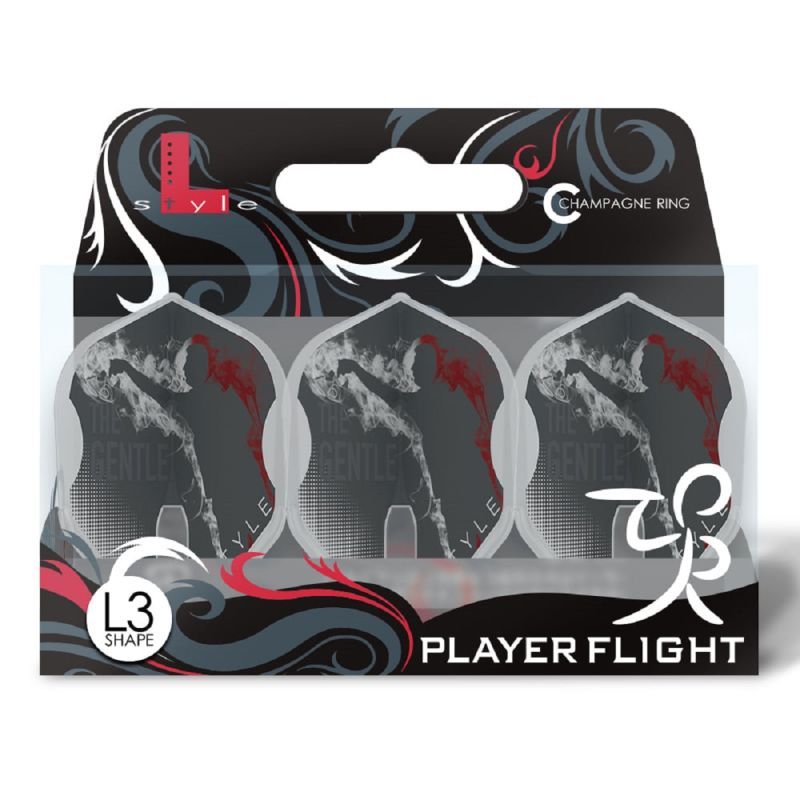 L-Style Signature Flights Pro Mensur Suljovic "Gentle" Shape L3 Flights