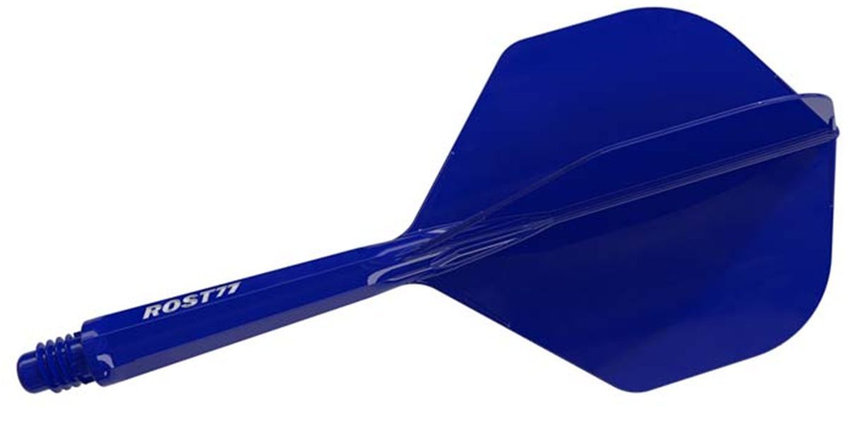 Cuesoul aletta per freccette/Asta ROST 77 Blu Small Standard Flights