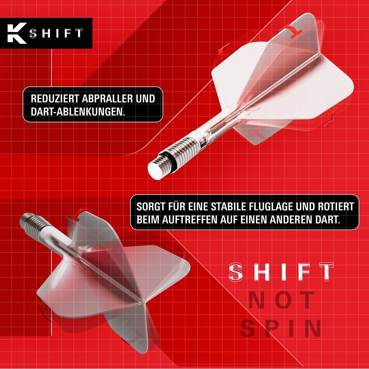 Target Shift SP 90% Steeldarts 23/24/25 Gram Steeldarts