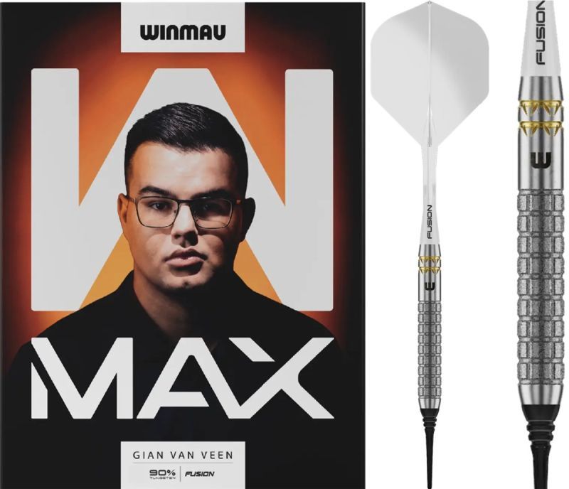 Winmau Gian van Veen W-Max 90% Softdarts 18 Gramm Softdarts