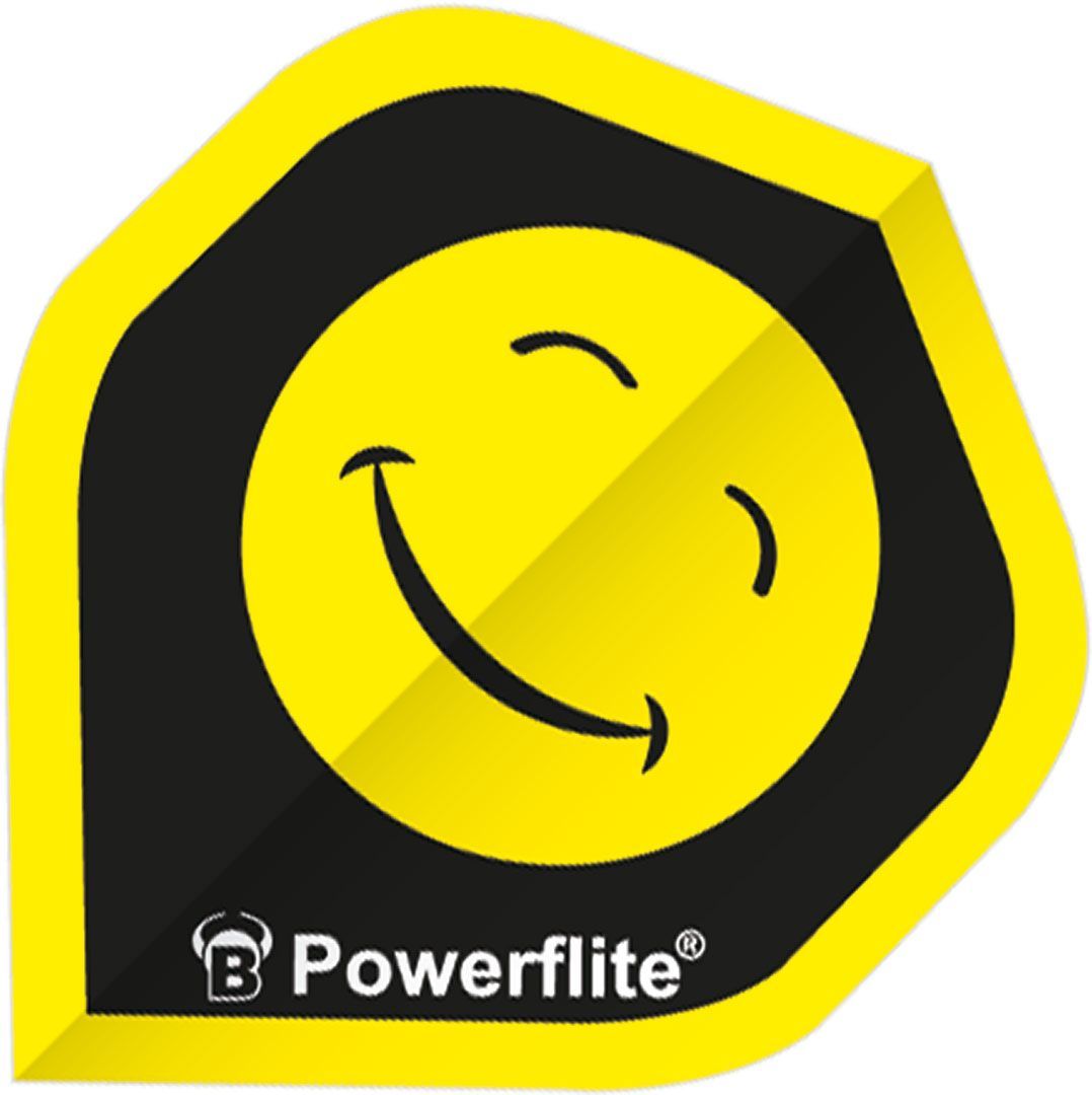 BULL'S Powerflite Standard Smilie Flights