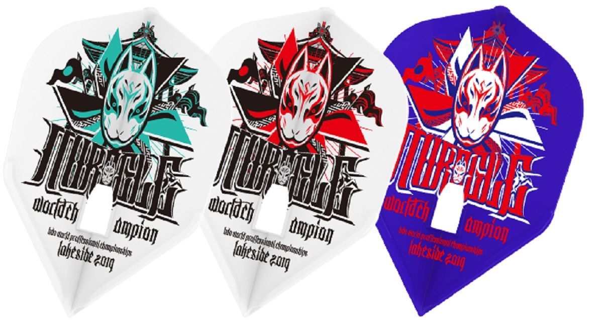 L-Style Signature Flights Mikuri Suzuki Lakeside Champion Model 2019 Shape L3 Mix Flights