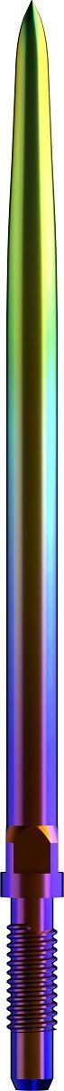 Bull´s CP Points Smooth Rainbow Steel Point 36/40 mm Wechselspitzen