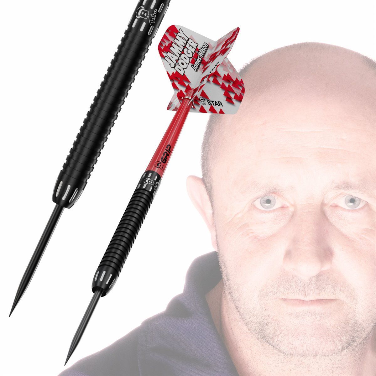 BULL'S James Wilson 97% Steeldarts 22 Gramm Steeldarts