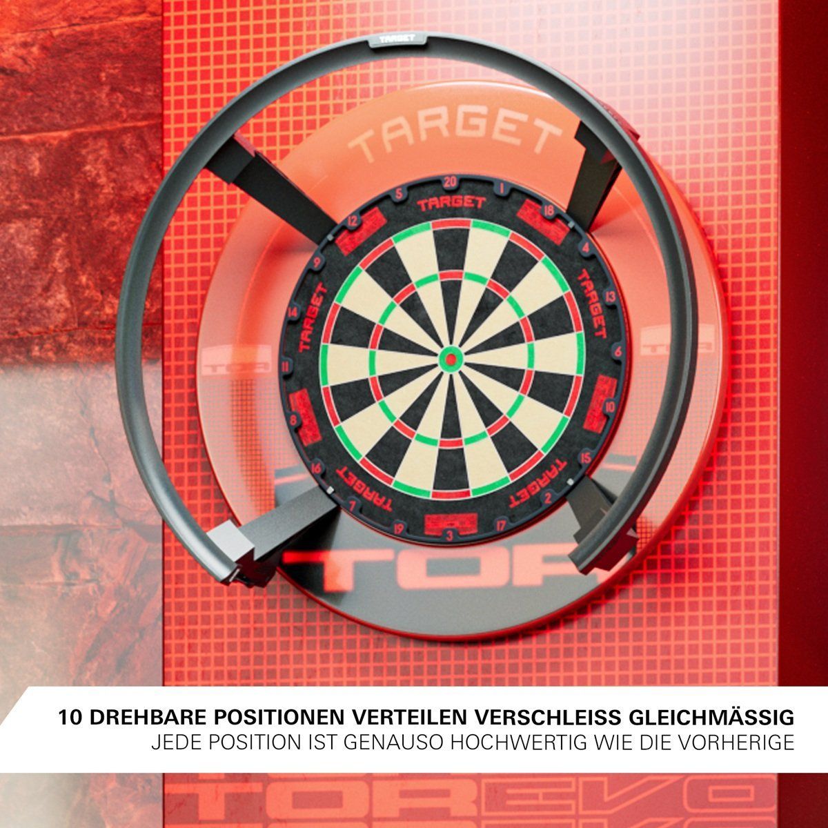 Target TOR EVO Professional Dartboard Bristle Board