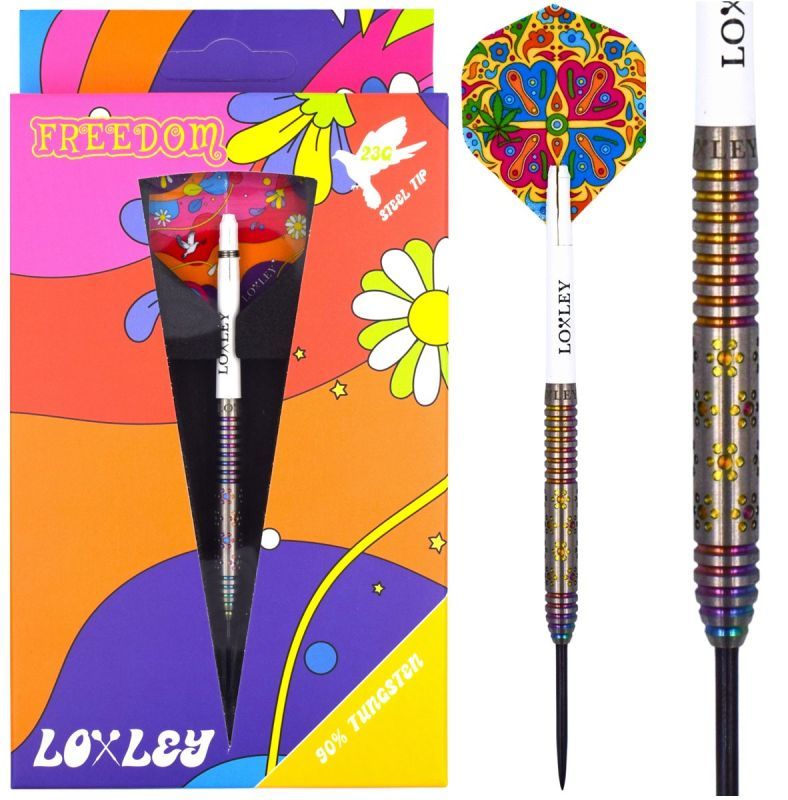 Loxley Woodstock Darts Freedom Steeldarts 23 Gramm Steeldarts