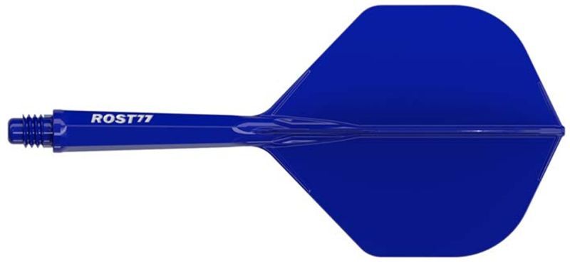 Cuesoul Dart Flight/Shaft ROST 77 Blau Small Standard Flights