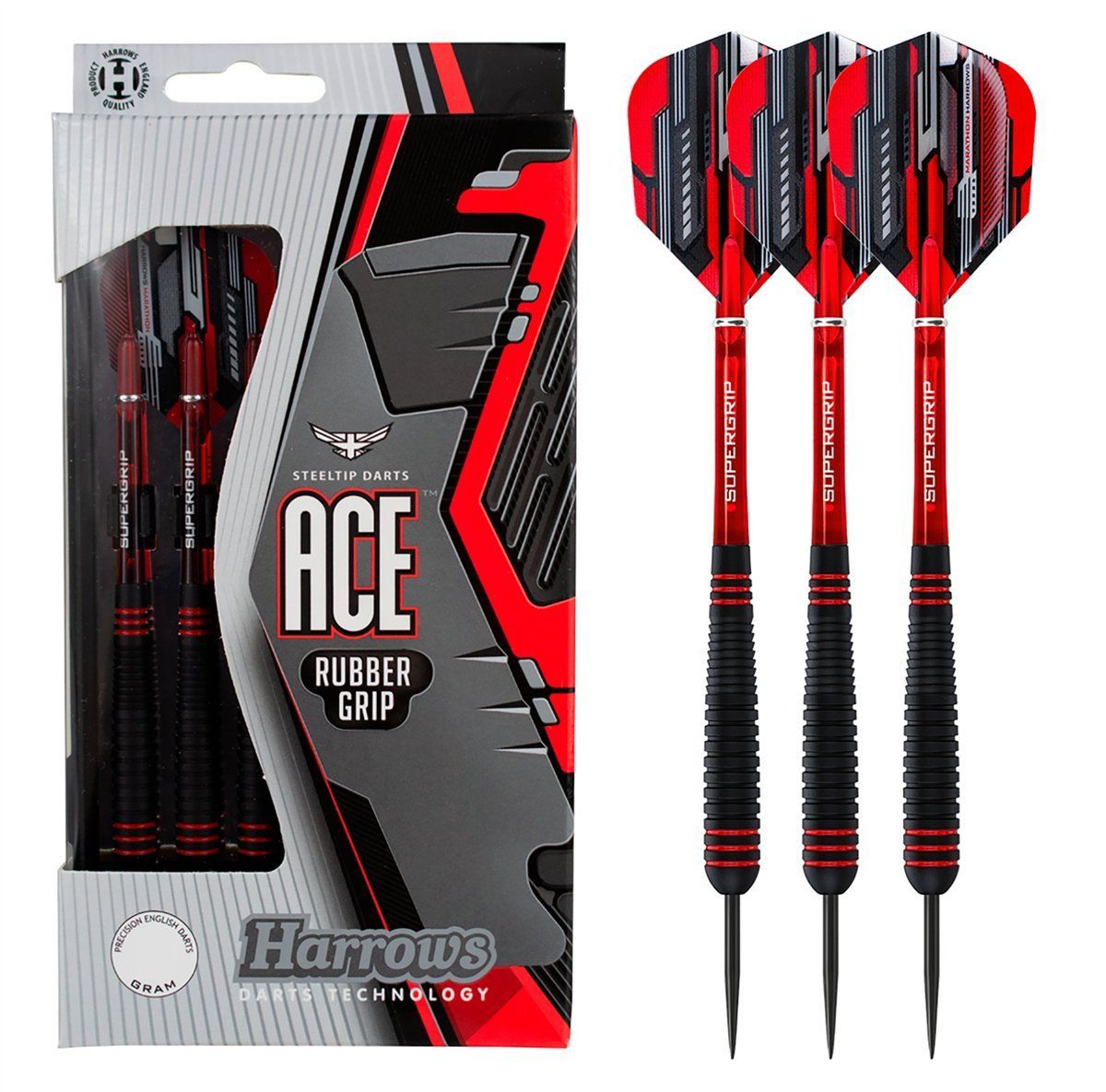HARROWS Ace Steeldarts 20 22 24 26 Gramm Steeldarts