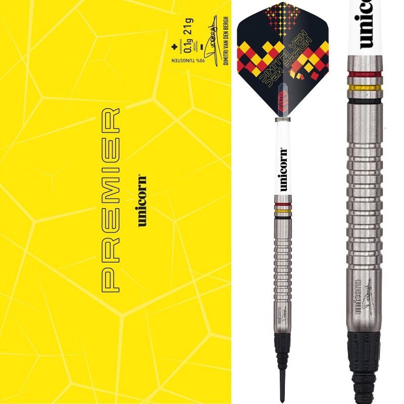 Unicorn Dimitri van den Bergh Premier 70% Softdart 18/20 Grammes E-Dart Softdarts