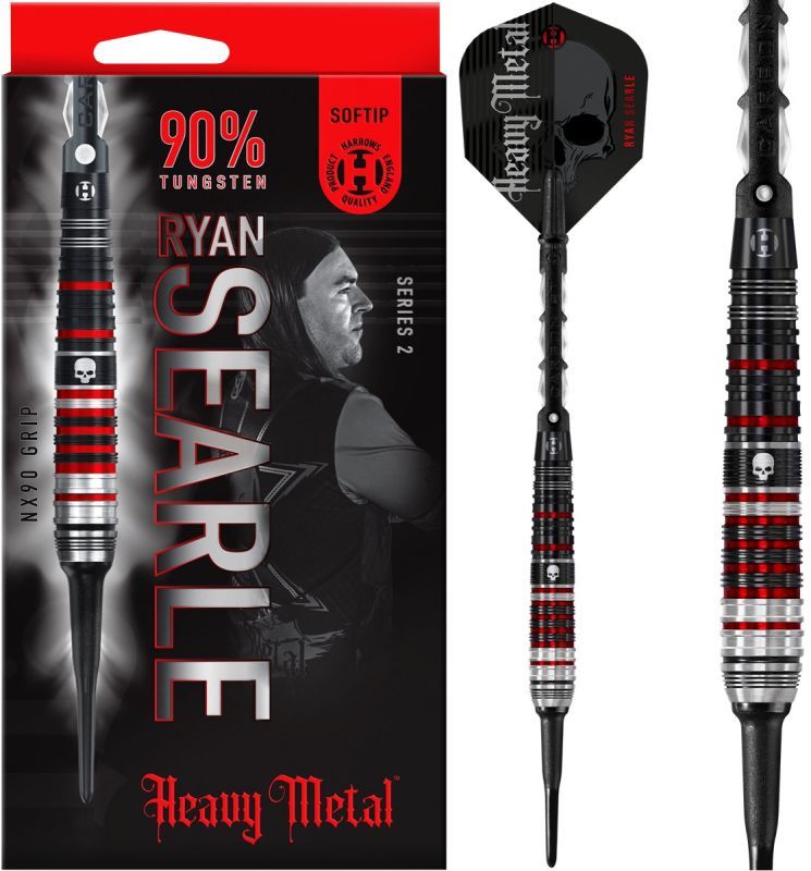 Harrows Ryan Searle 90% Softdarts 18/20 Gram Softdarts