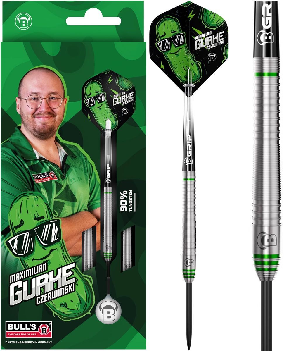 Bull´s Max Gurke Czerwinski 90% Steeldarts 23 Gram Steeldarts