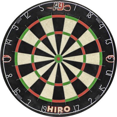 Mega Starter-Set Dartboard P9 Hiro Surround & equipment Bristle Board