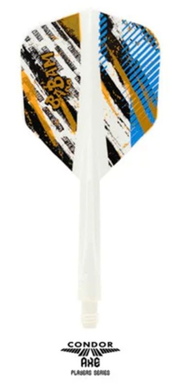 Condor Dart Flights Shafts AXE Bradley Brooks Bam Bam Shape No6 Flights