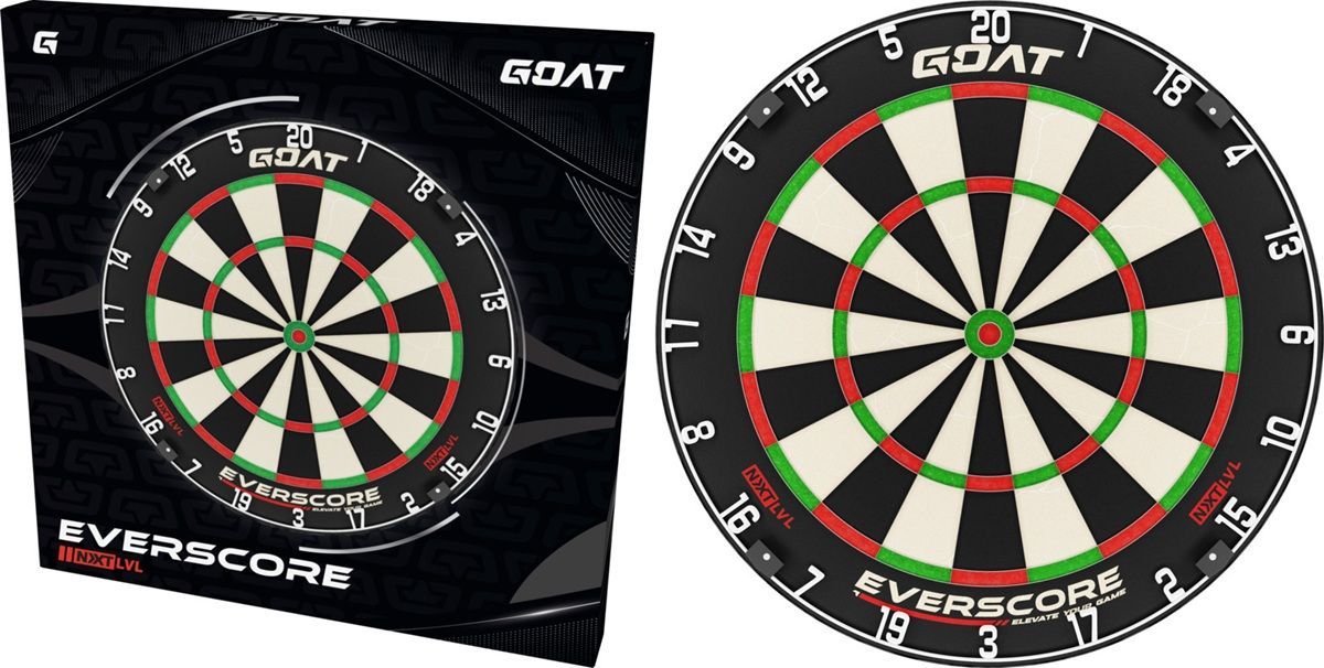 GOAT Everscore NXT LVL Dartboard Bristle Board