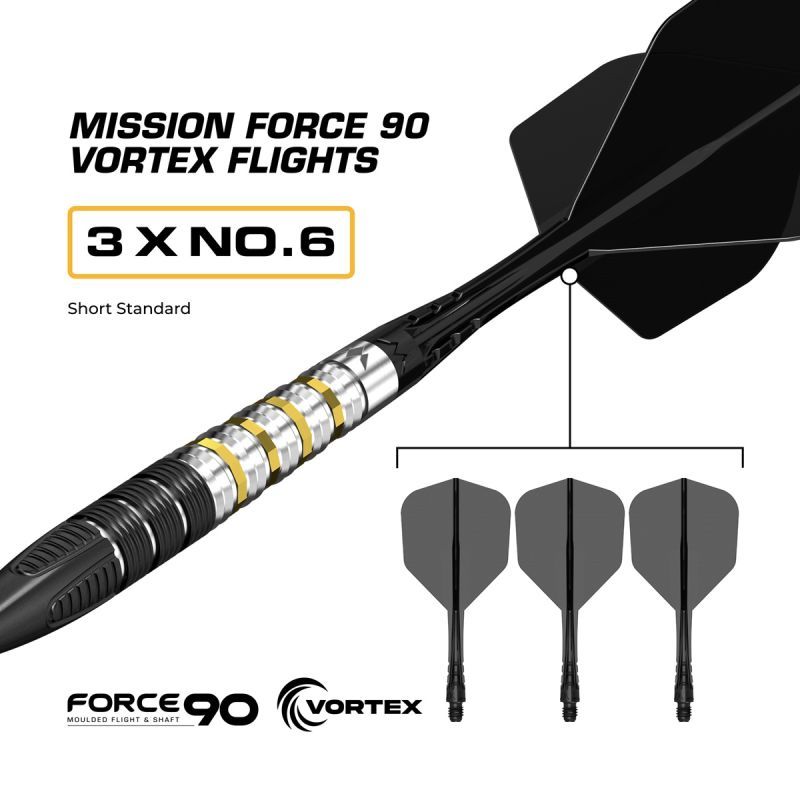 Mission Astro RP 95% Steeldarts 22/24 Gram Steeldarts