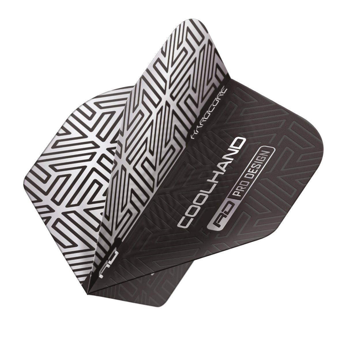 Reddragon Luke Humphries Cool Hand Grigio/Bianco alette per freccette Flights