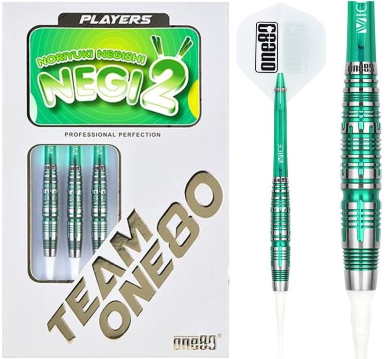 ONE80 Noriyuki Negishi 2 Signature Softdarts 18 Gramm Softdarts