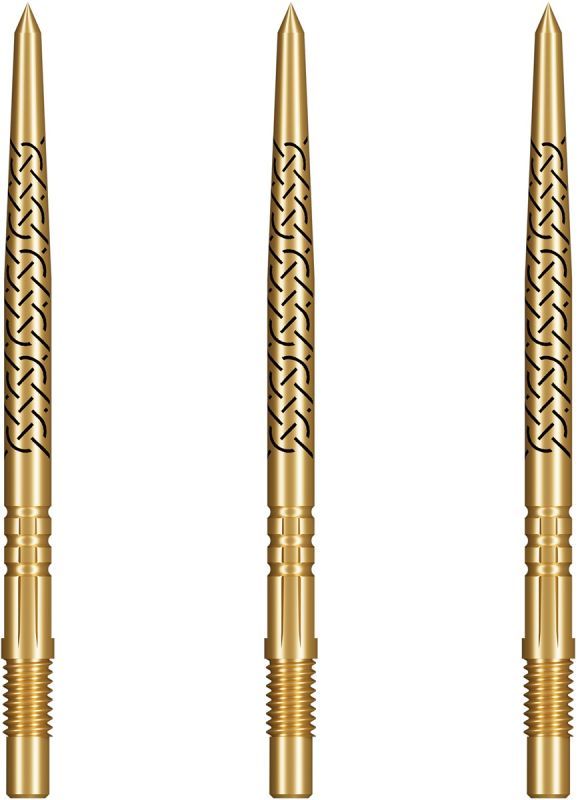 Shot! Kapene Turbo Points TP 30/35/40 mm Gold Wechselspitzen
