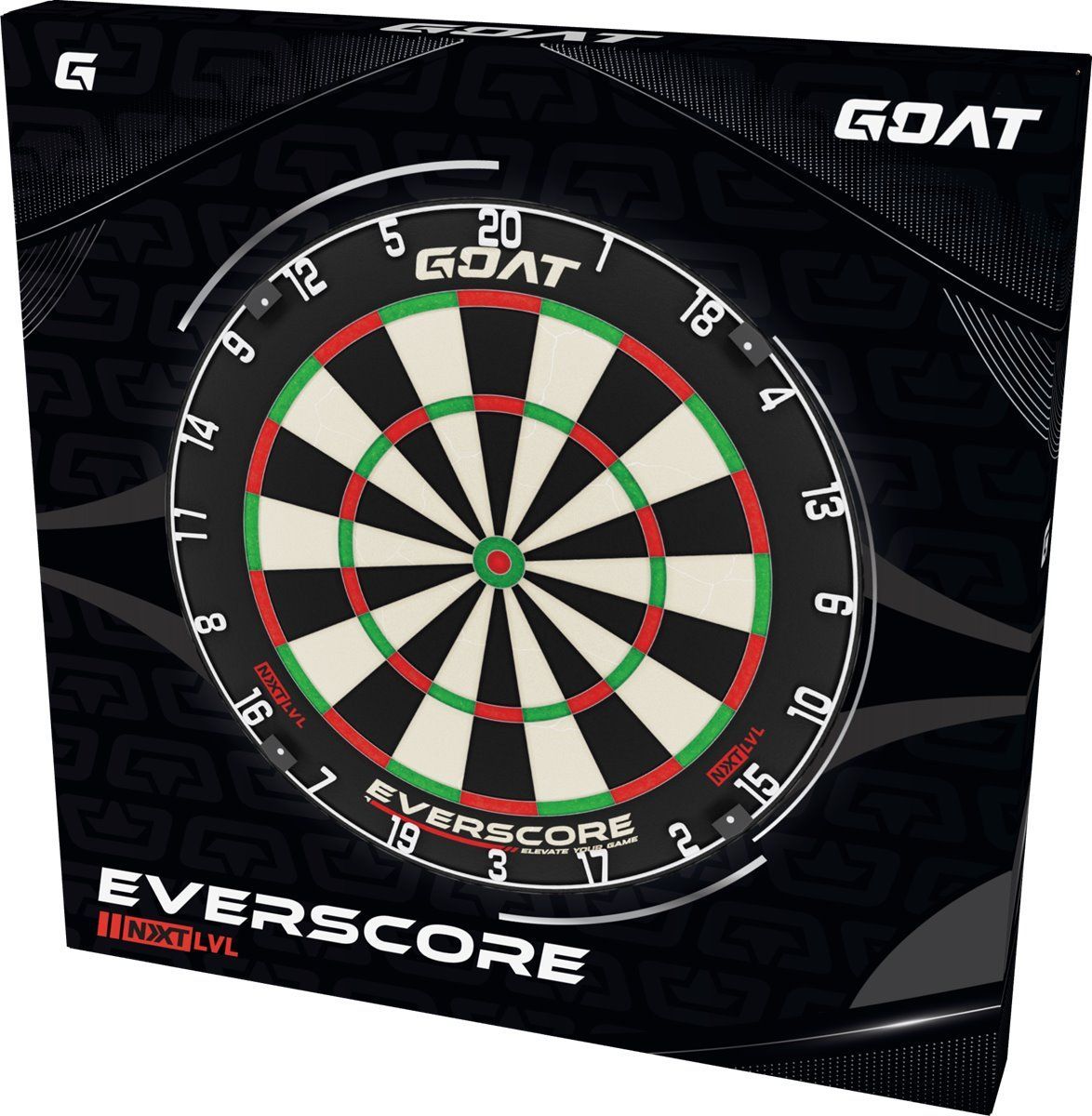 GOAT Everscore NXT LVL Dartboard Bristle Board