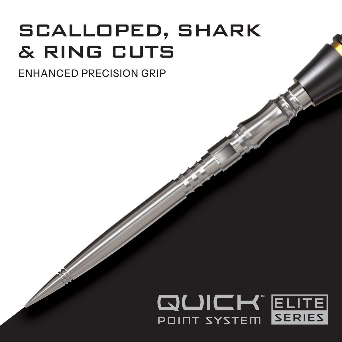Harrows Quick Points Axis 30/35/40 mm Silver/Black/Gold Wechselspitzen