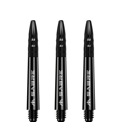 Mission Sabre Black Top Dart Shaft Shafts