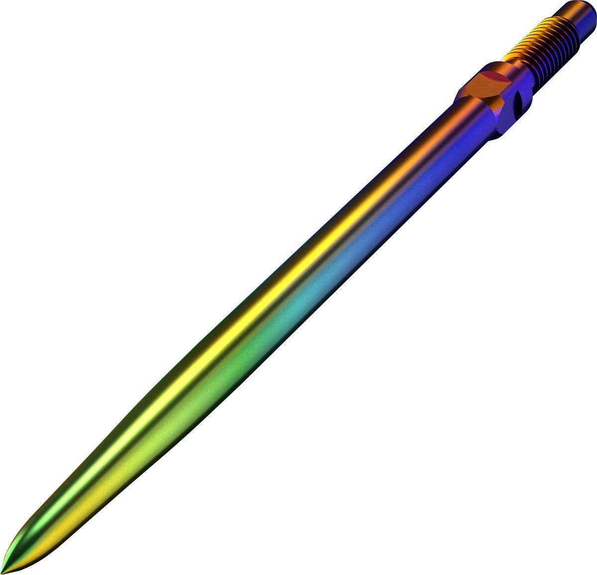 Bull´s CP Points Smooth Rainbow Steel Point 36/40 mm Wechselspitzen