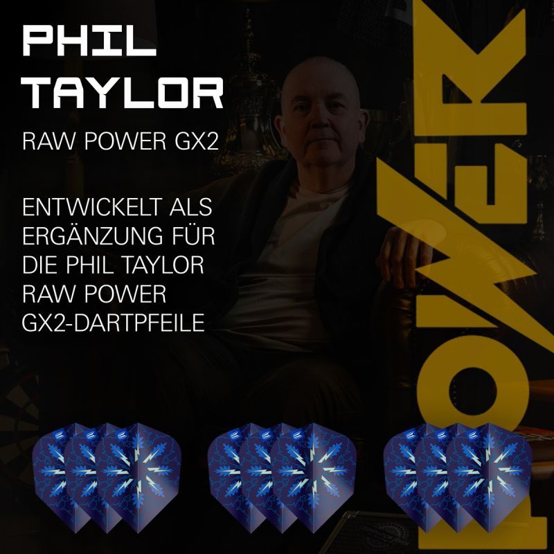 Target Pro Ultra Phil Taylor Power Gx2 Standard No6 Flights