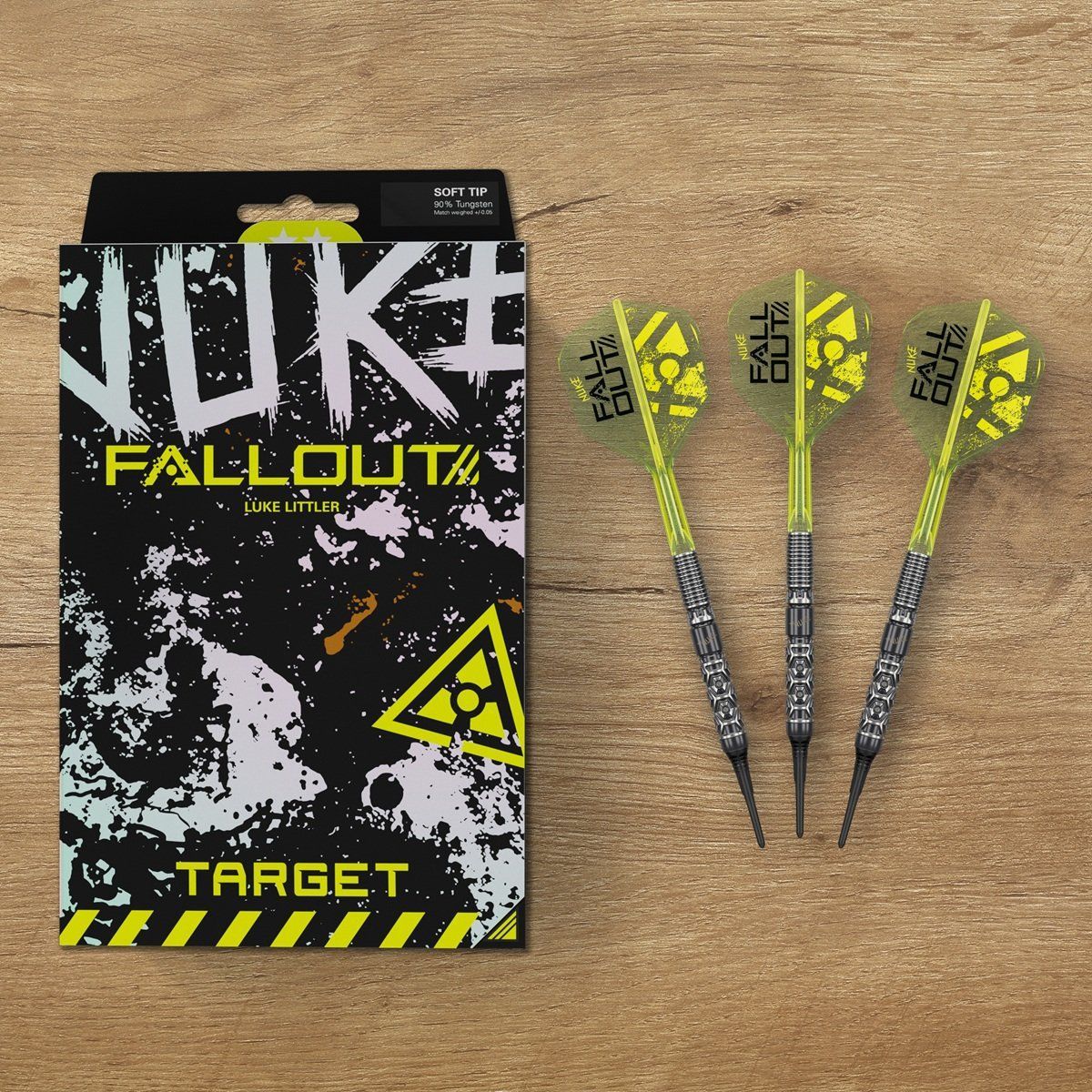 Target Luke Littler Fallout 90% Softdarts 19 Gramm Softdarts