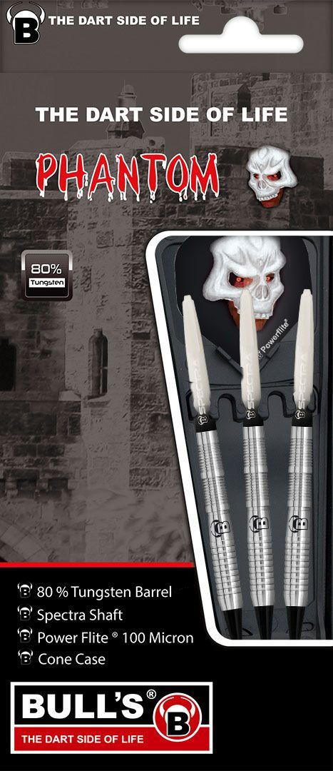 1 Satz BULL'S Phantom Soft Dart 18g Softdarts
