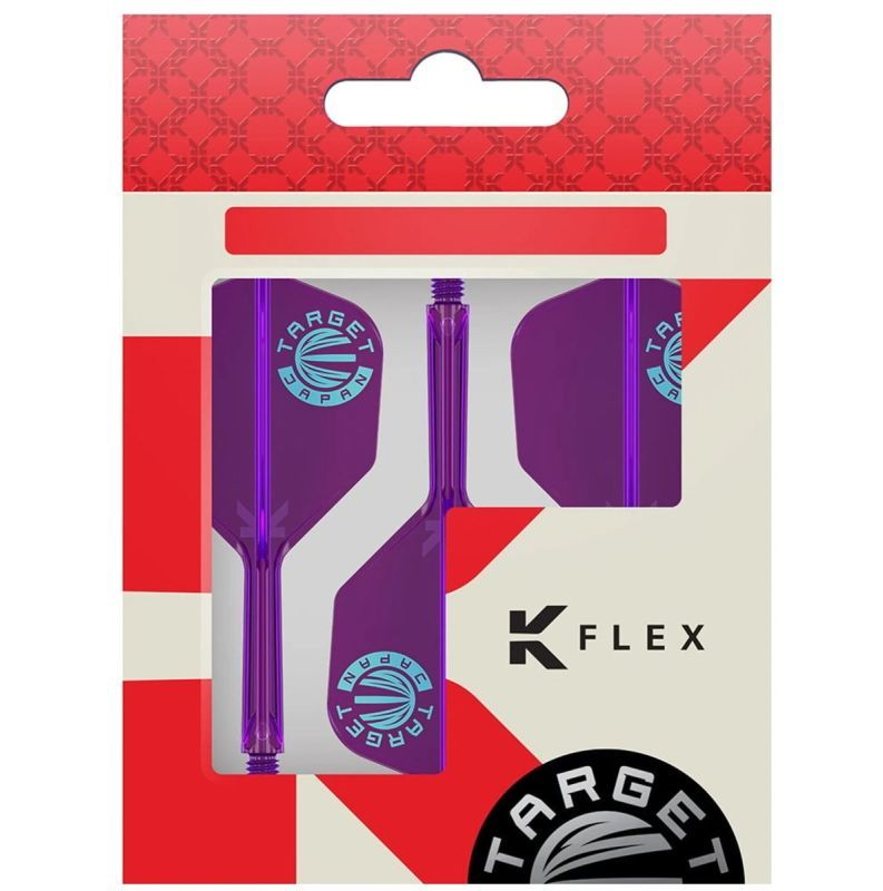 Target Japan Logo K-Flex Shaft/Flight System Purple Shape No6 Shafts