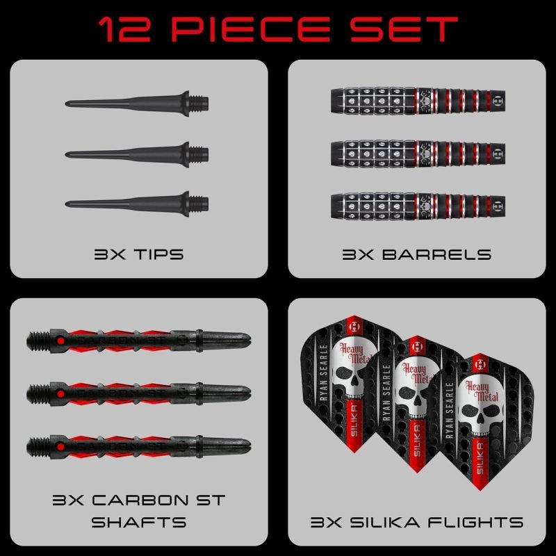 Harrows Ryan Searle G3 90% Softdarts 18/20 Gramm Softdarts