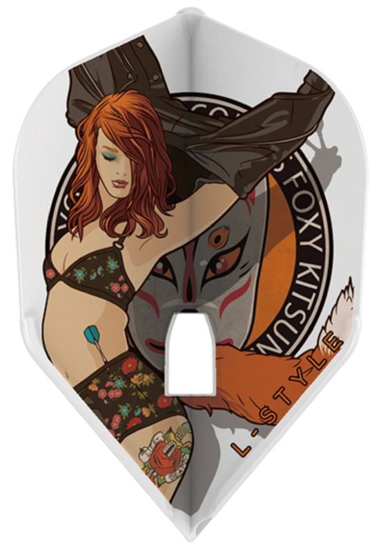 L-Style Signature Flights Pro Kitsune Shape L3 Flights