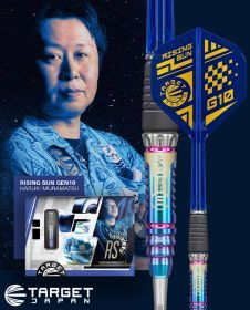 Target Rising Sun Haruki Muramatsu Gen 10 Swiss Point 95% Steeldarts 23/25 Gramm Steeldarts