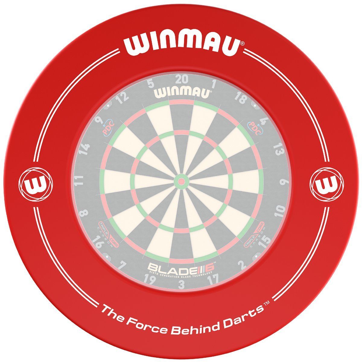 Winmau Dart Catchring Dart Auffangring Surround mit Logo Auffangring