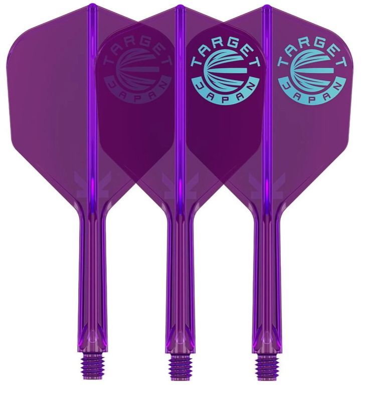 Target Japan Logo K-Flex Shaft/Flight System Purple Shape No6 Shafts