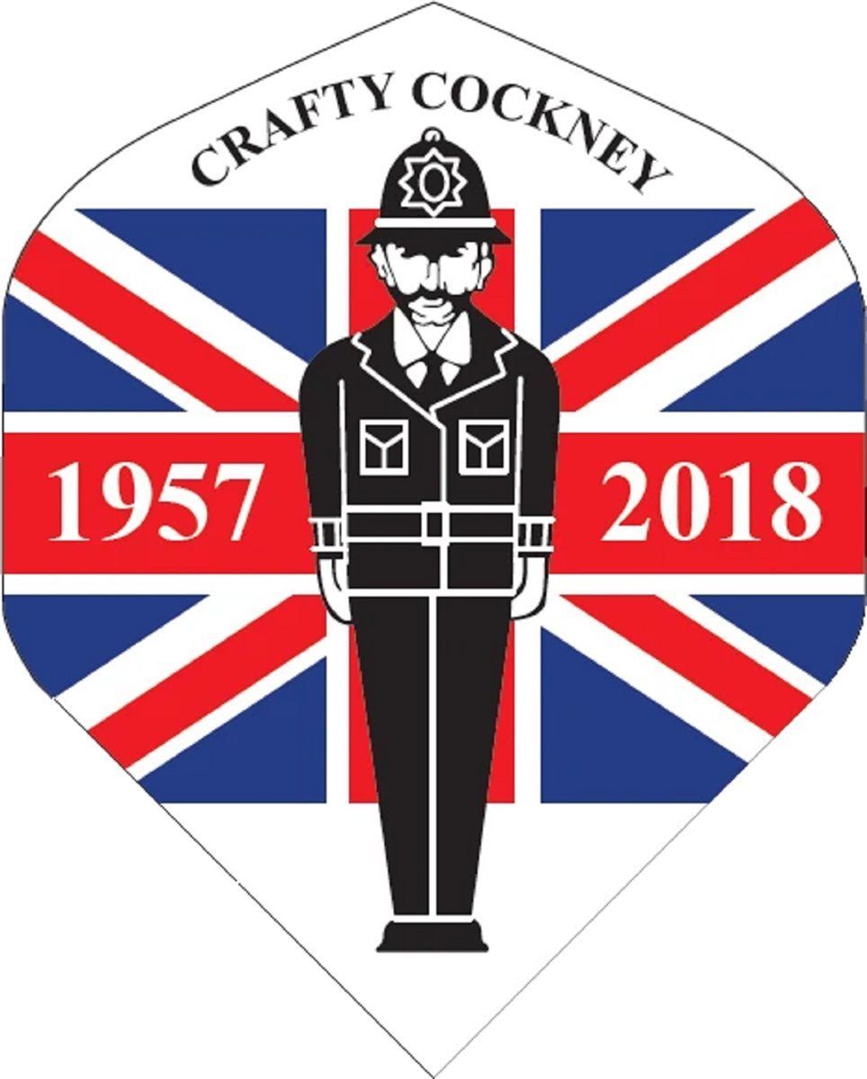 Eric Bristow Dart Flights Crafty Cockney 1957-2018 Standard Flights