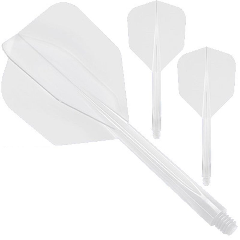 Condor Dart Flights Shafts AXE Revival Transparent Small Shape No6 Flights
