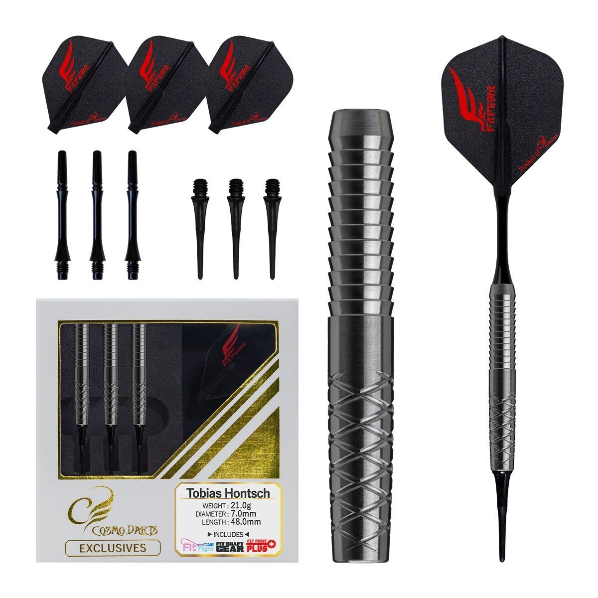Cosmo Tobias Höntsch 90% Softdarts 21 Gramm Softdarts