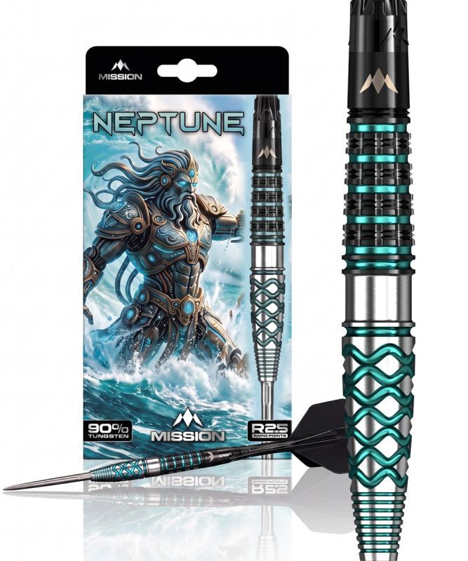 Mission Neptune RP 90% Steeldarts 21/23/25 Gram Steeldarts