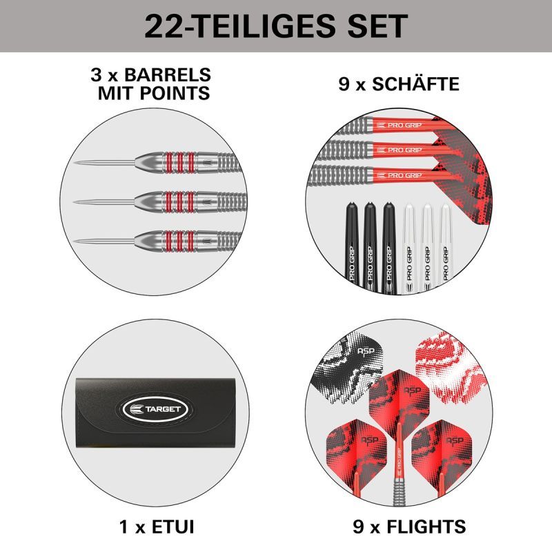 Target Brass Nathan Aspinall Steeldarts 22 Gram Steeldarts