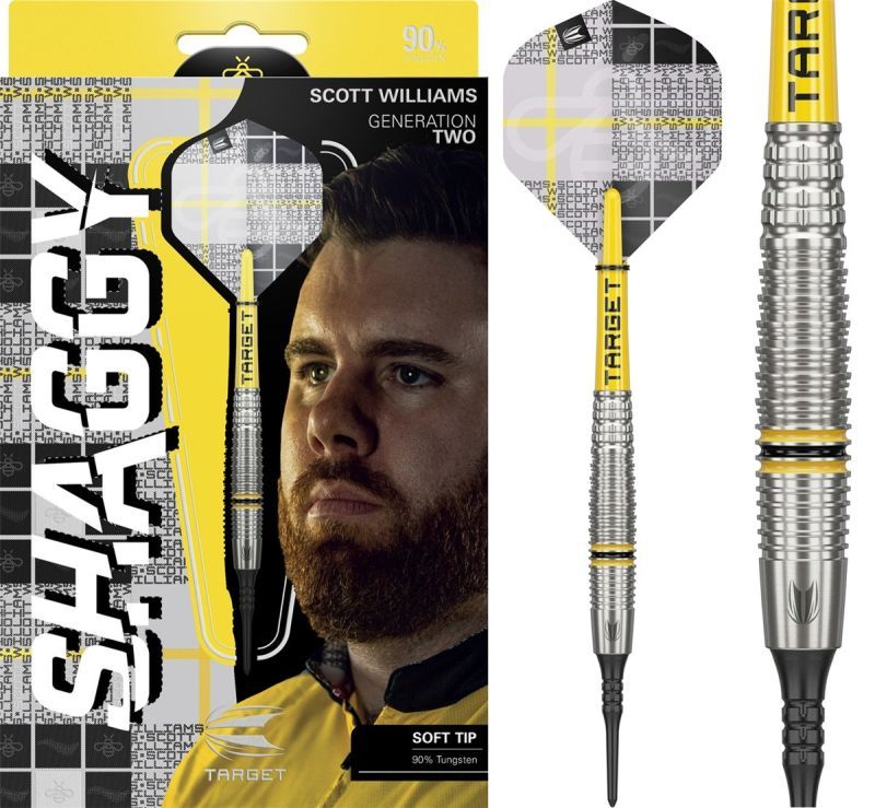 Target Scott Williams G2 90% Softdarts 18 Gramm Softdarts