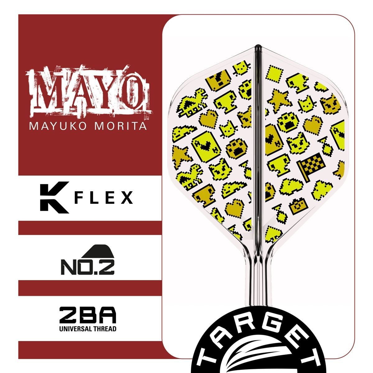 Target Japan Mayo K-Flex Shaft/Flight System Standard No2 Shafts