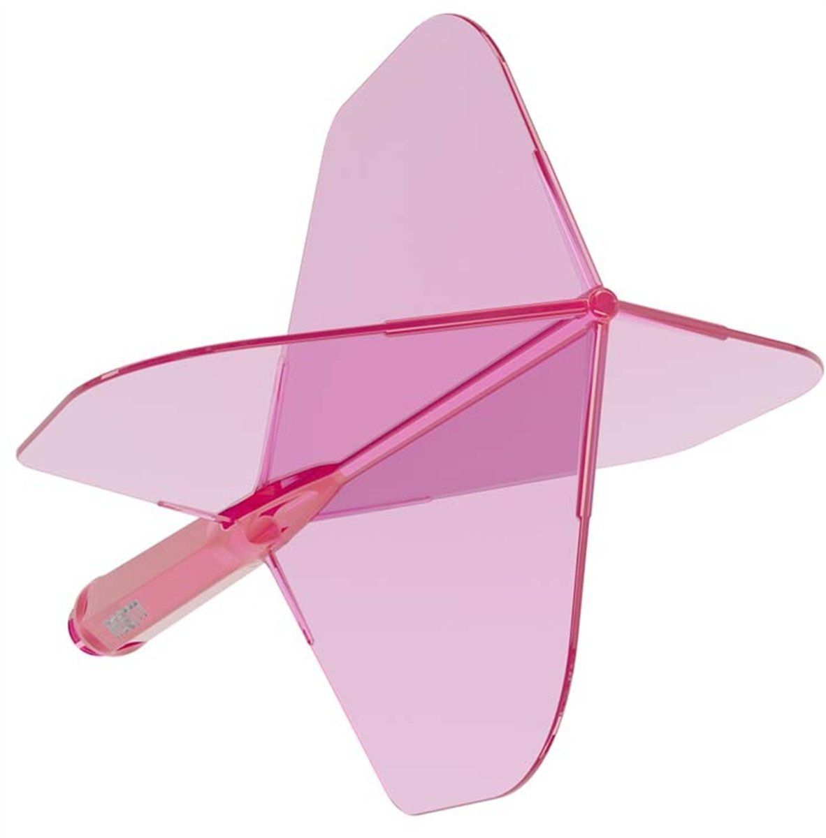 Cuesoul Dart Flight/Shaft ROST 77 Clear Pink Small Standard Flights