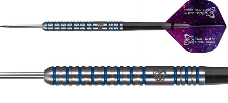 Galaxy Alex Spellman Blue Rings Steeldarts 22 Gramm Steeldarts