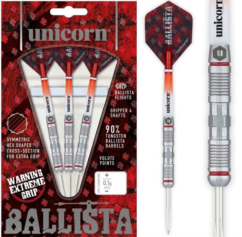 Unicorn Ballista 2 90% Steeldarts 22/24/26 Gramm Steeldarts
