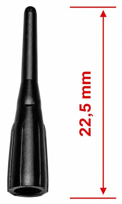 M3 Softdartspitzen Schwarz – 22,5 mm – 1.000 Stück Soft Dart Spitzen M3