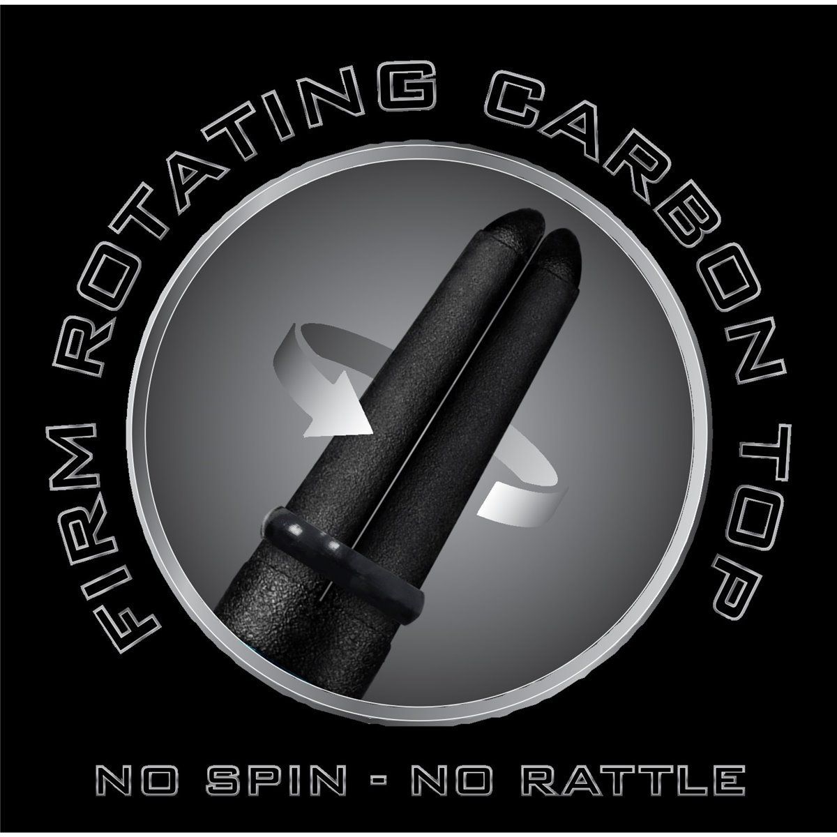 Harrows Ersatz Tops für Carbon 360 Dart Spinning Shafts Shafts