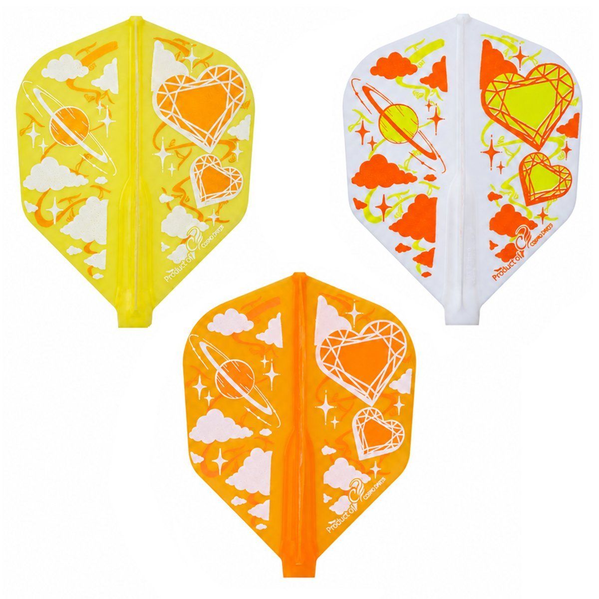 Cosmo Darts Fit Flights Air Tamrin Ng Limited Edition Shape Flights