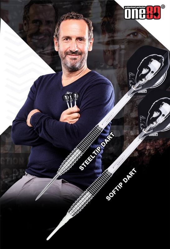 ONE80 Elmar Paulke Signature Dart Steel Darts 23g Steeldarts
