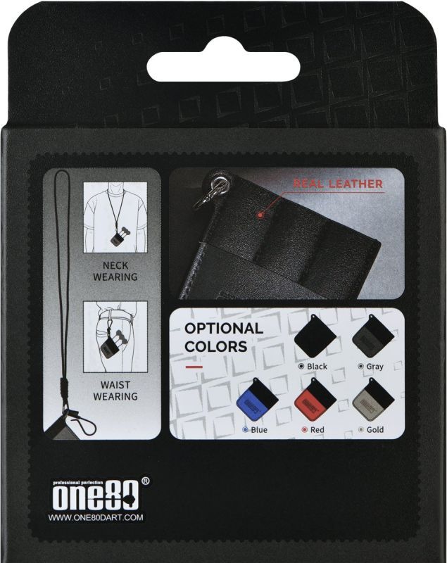 ONE80 Leather Dart Wallet Leder Darttasche Aufbewahrung